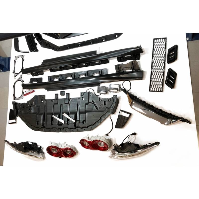 Kit Carrosserie Nissan GTR R35 2008-2015 Look 2017 Version, en plastique ABS - MS accessoires Auto