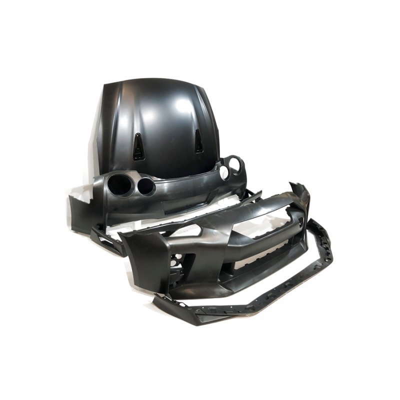 Kit Carrosserie Nissan GTR R35 2008-2015 Look 2017 Version, en plastique ABS - MS accessoires Auto