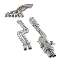 Ligne d'échappement Race Package System 2xø63.5 mm avec Catalytic Supersprint pour BMW E46 - Tous les modèles (Pour conversion moteur S54) - MS accessoires Auto