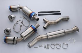 Ligne double d'échappement en titane Ti RACING TOMEI pour Nissan 370Z Z34 - MS accessoires Auto