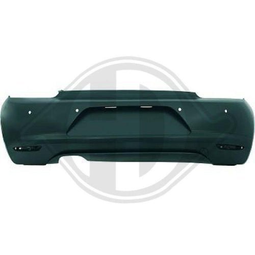 Pare chocs arrière DIEDERICHS pour VOLKSWAGEN SCIROCCO 3 05/2008 - 11/2017 avec aide au stationnement - MS accessoires Auto