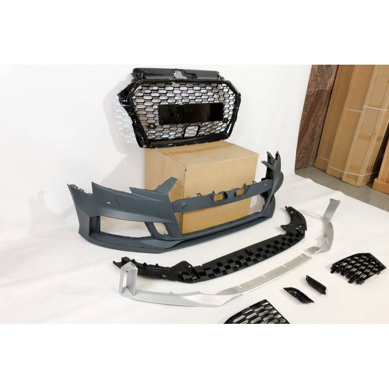 Pare Chocs Avant Audi A3 2016 Sportback Look RS3 - MS accessoires Auto