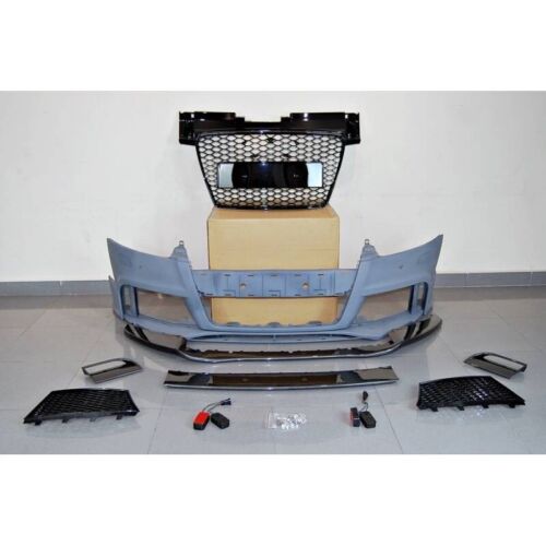 Pare Chocs Avant Audi TT 06-14 8J Look RS Spoiler Look Carbono - MS accessoires Auto