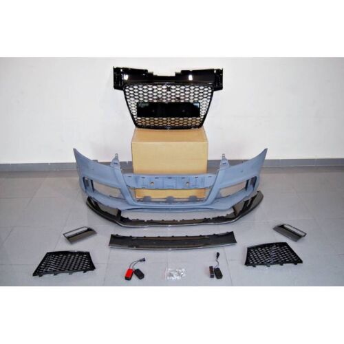 Pare Chocs Avant Audi TT 06-14 8J Look RS Spoiler Look Carbono - MS accessoires Auto