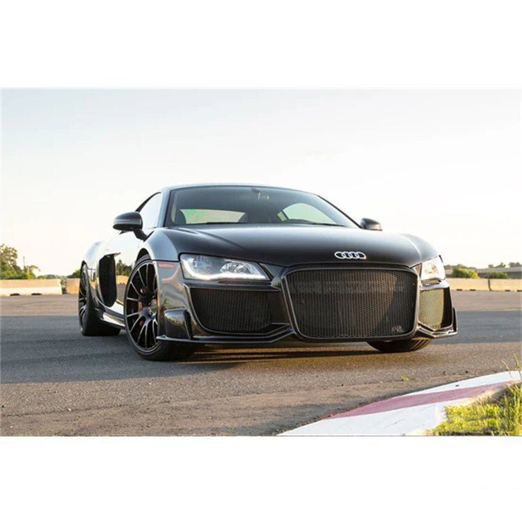 Pare chocs avant en fibre de carbone partielle pour Audi R8 Coupé Spyder 2006-2015 - MS accessoires Auto