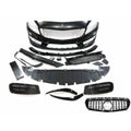 Pare Chocs Avant Mercedes W176 2012-2015 A45 Look AMG Stationnement Calandre - MS accessoires Auto
