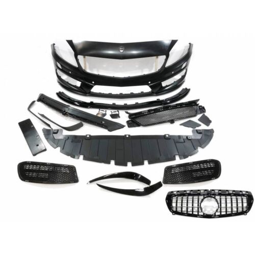Pare Chocs Avant Mercedes W176 2012-2015 A45 Look AMG Stationnement Calandre - MS accessoires Auto