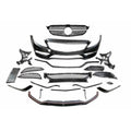 Pare Chocs Avant Mercedes W205 2014-2018 2P / 4P / SW look AMG C63 Déflecteur av - MS accessoires Auto