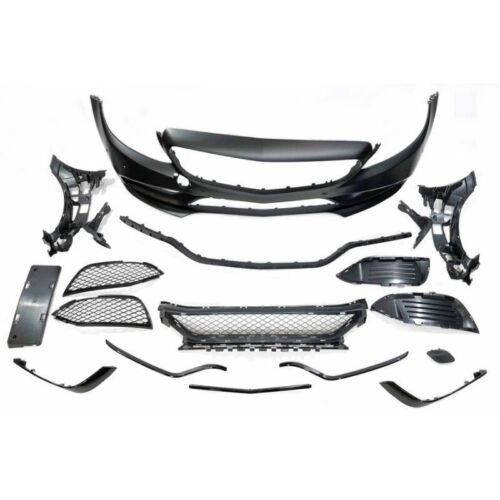 Pare Chocs Avant Mercedes W205 2014-2018 2P / 4P / SW look AMG C63 Déflecteur av - MS accessoires Auto