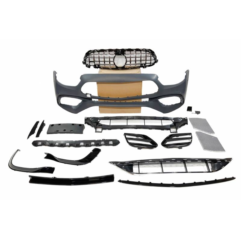 Pare Chocs Avant Mercedes W213 4p 2020+ / C238 2021 look AMG E63 - MS accessoires Auto