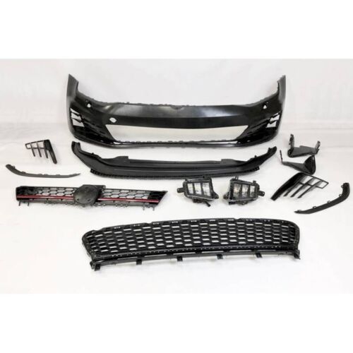Pare Chocs Avant Volkswagen Golf 7 3/5P look GTI - MS accessoires Auto
