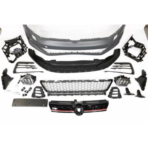 Pare Chocs Avant Volkswagen Golf 7.5 3/5P Facelift Look GTI - MS accessoires Auto