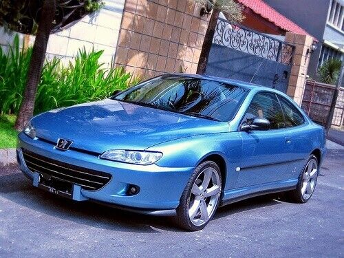 Pare chocs Avant Peugeot 406 Coupé phase 2, support of registracion - MS accessoires Auto