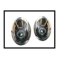 Phare Avant Lumière De Jour Mini Cooper R50 / R52 / R53 '01/'05 Noir - MS accessoires Auto