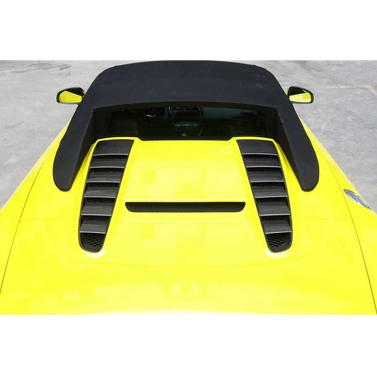 Prise d'air du coffre arrière en fibre de carbone Autoclave pour Audi R8 Spyder 2006-2015 - MS accessoires Auto