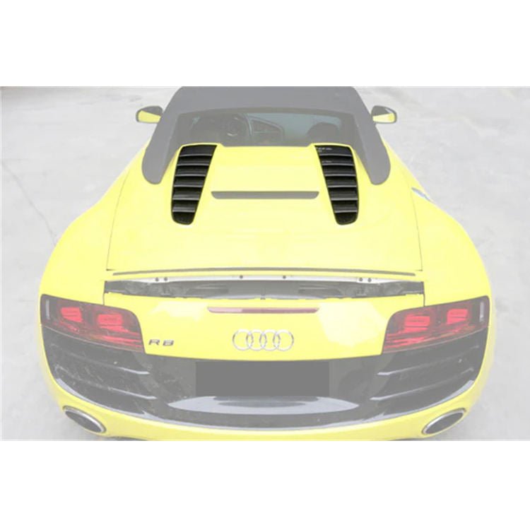 Prise d'air du coffre arrière en fibre de carbone Autoclave pour Audi R8 Spyder 2006-2015 - MS accessoires Auto
