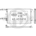 Radiateur de refroidissement moteur DIEDERICHS pour VOLKSWAGEN TOURAN (1T3) 05/2010 - 05/2015 - MS accessoires Auto