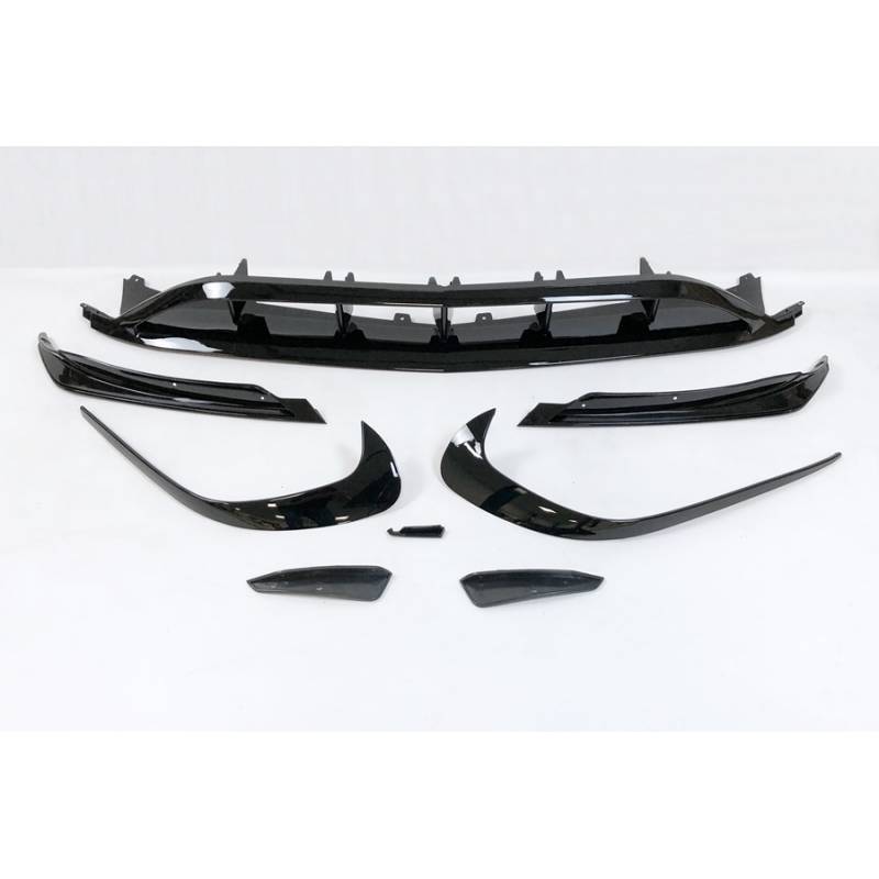 Rajout de Pare chocs Avant Mercedes W176 16-18 Look AMG A45 Noir brillant - MS accessoires Auto