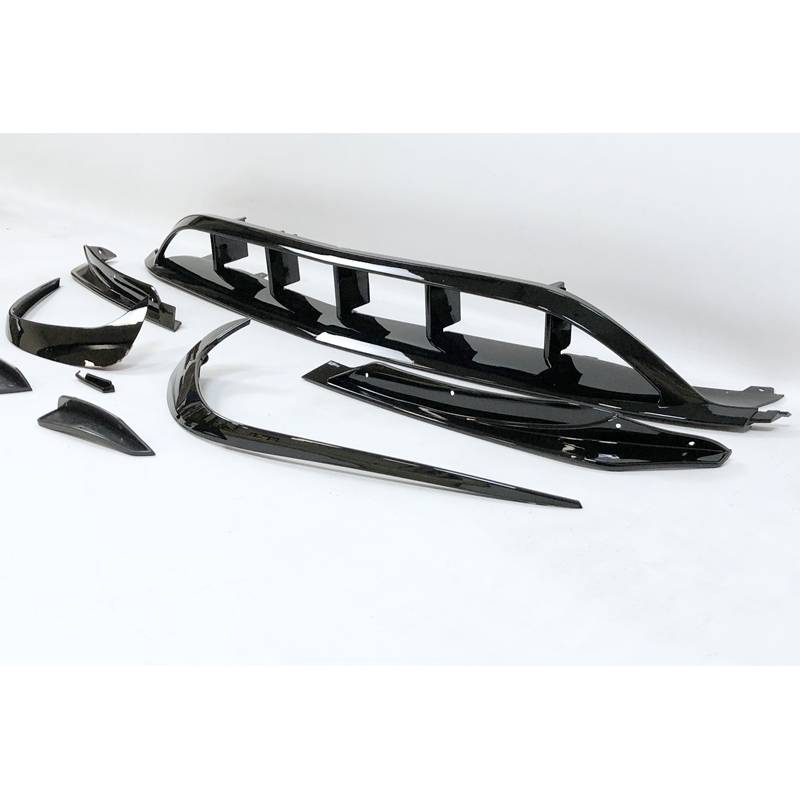 Rajout de Pare chocs Avant Mercedes W176 16-18 Look AMG A45 Noir brillant - MS accessoires Auto