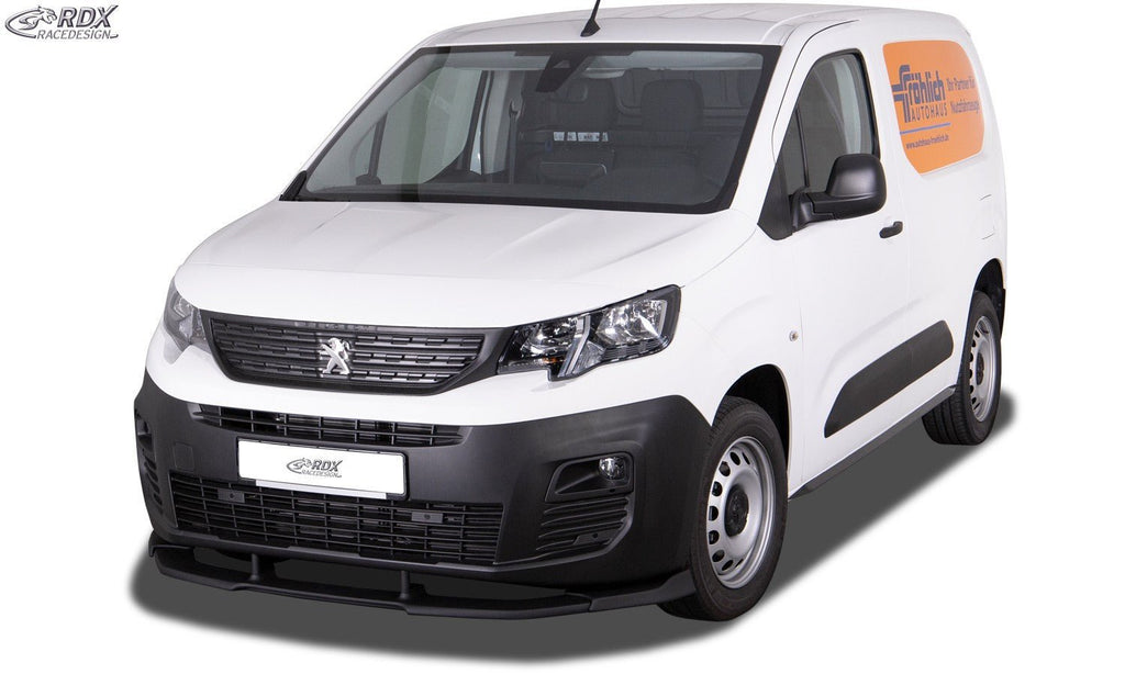 Lame de pare chocs avant pour CITROEN Berlingo, PEUGEOT Partner & Rifter, OPEL Combo, TOYOTA ProAce City (Type E, 2018+) - MS accessoires Auto