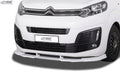 Lame de pare chocs avant pour CITROEN Jumpy & Spacetourer (V) / FIAT Ulysse & Scudo (V) / OPEL Zafira Life & Vivaro (V) / PEUGEOT Expert & Traveler (V) / TOYOTA ProAce & ProAce Verso (V) - MS accessoires Auto