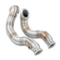 Tuyaux Downpipe (suppression de catalyseur) Supersprint pour BMW E46 - Tous les modèles (Pour conversion moteur N54 Bi-Turbo) - MS accessoires Auto