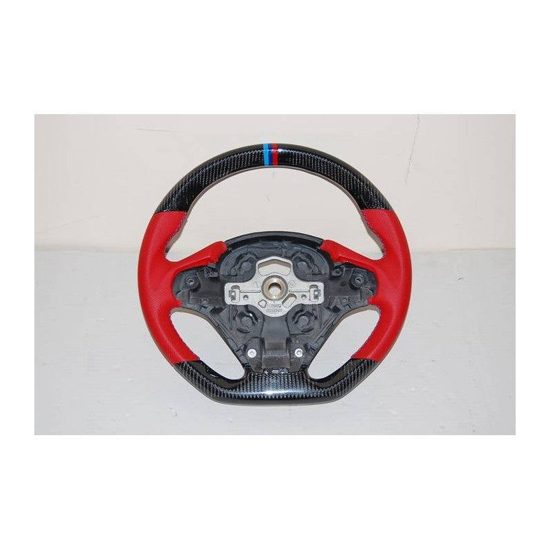 Volant en fibre de carbone rouge pour BMW F30 / F31 / F32 / F33 / F36