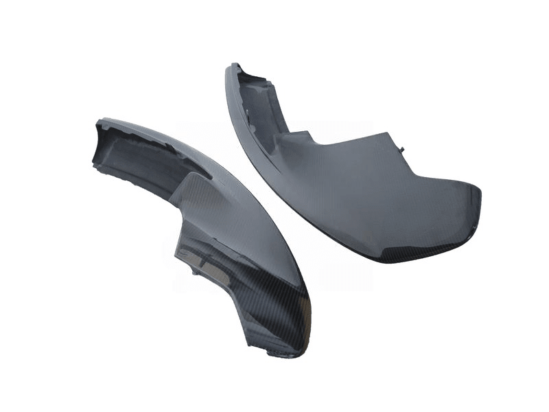 x2 Séparateurs latéraux de pare chocs avant droit / gauche pour McLaren 570S 2016-2017 en fibre de Carbone haute brillance - MS accessoires Auto
