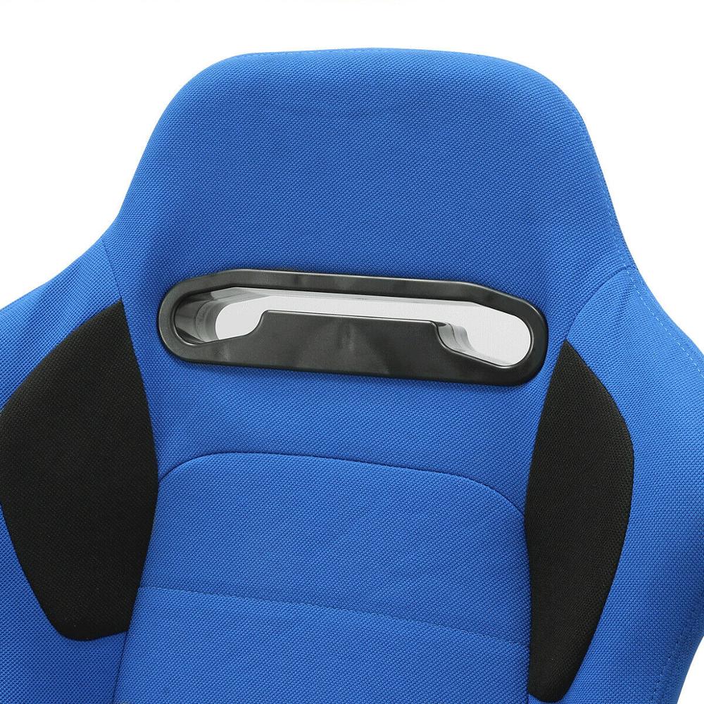 x2 Sièges baquets Sport universels KDM RC auto en tissus réglables - MS accessoires Auto